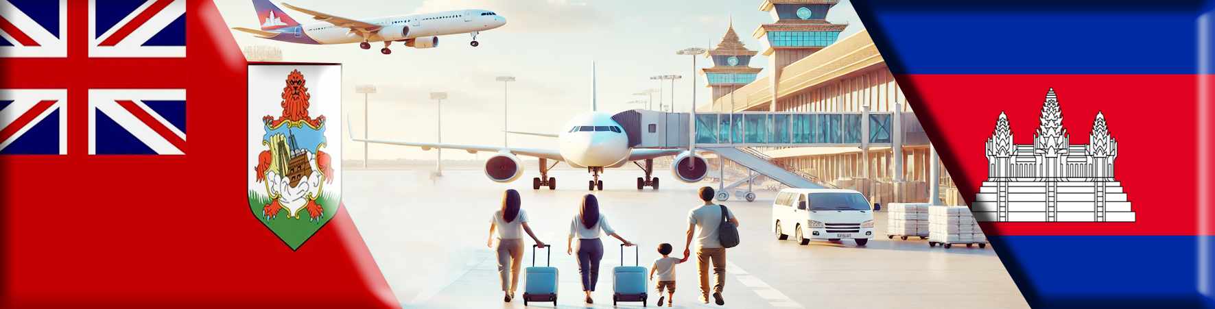 Cambodia eVisa for Bermuda Citizens